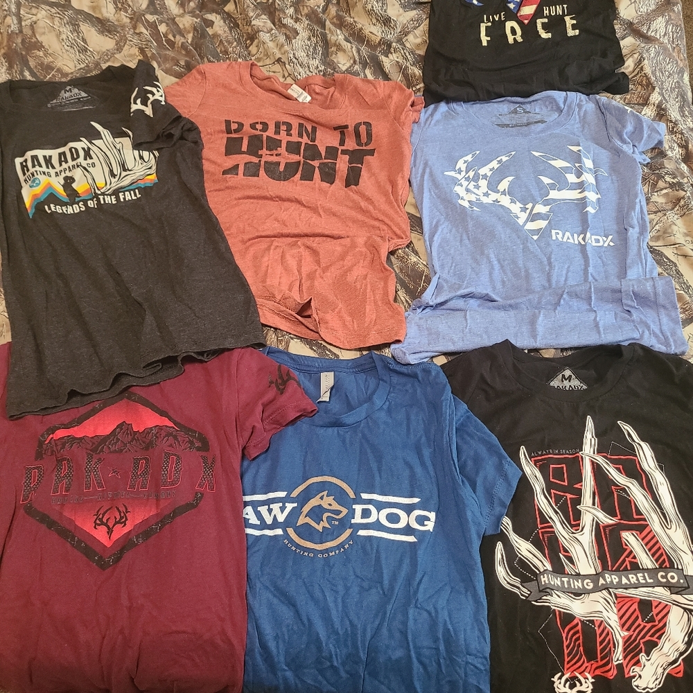 Womens small Rak Adx tee shirts